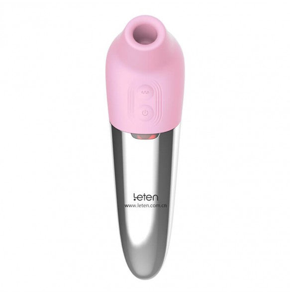 HK LETEN Sucking Heating Vibration Stimulator (Chargeable - Pink)